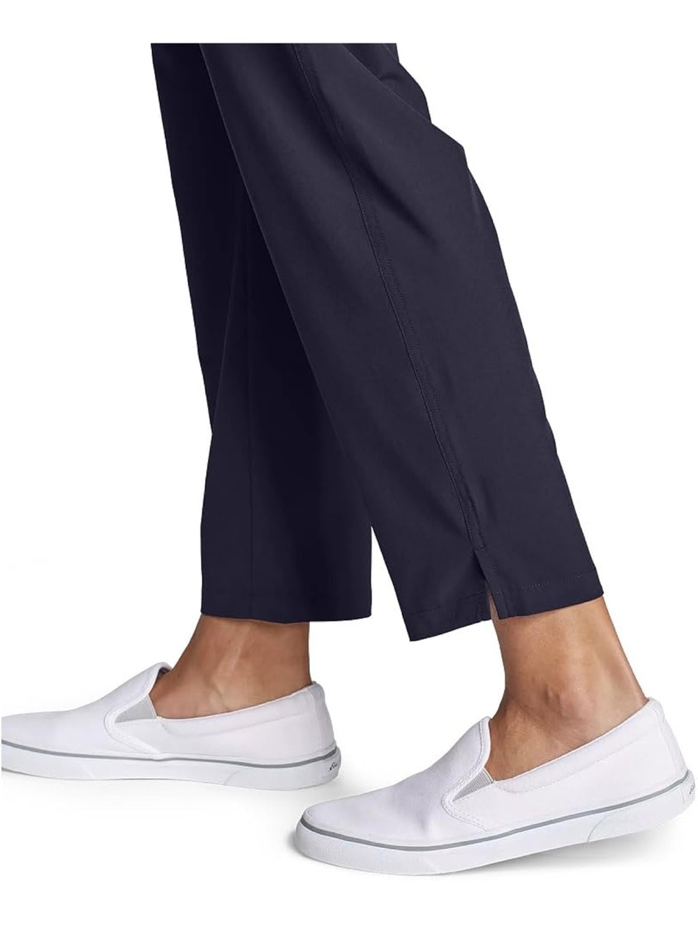 Eddie Bauer Departure XXL Tall Classic Black Women's Straight-Leg Pants - Picture 4 of 9